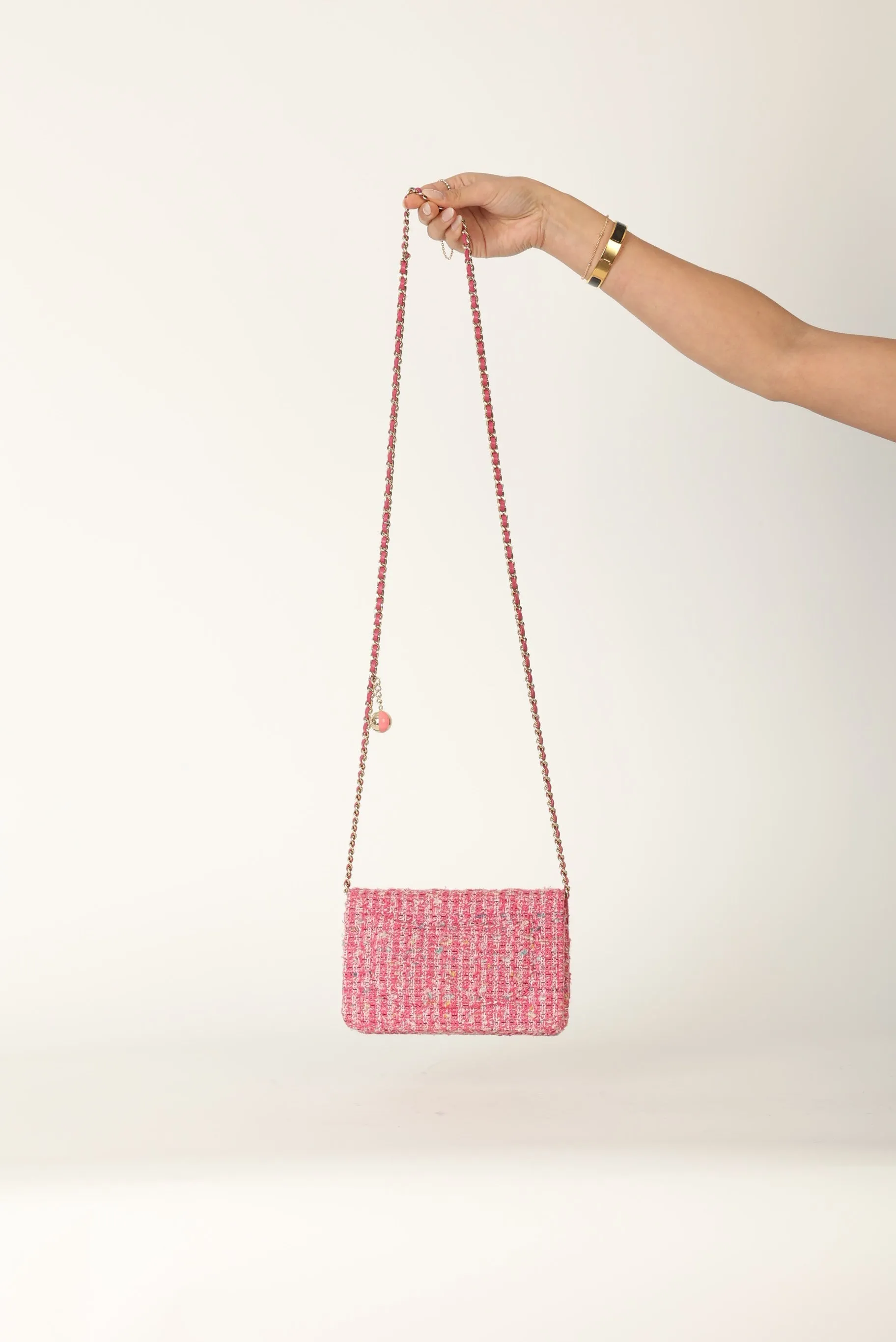 Chanel 2019 Tweed Wallet on Chain