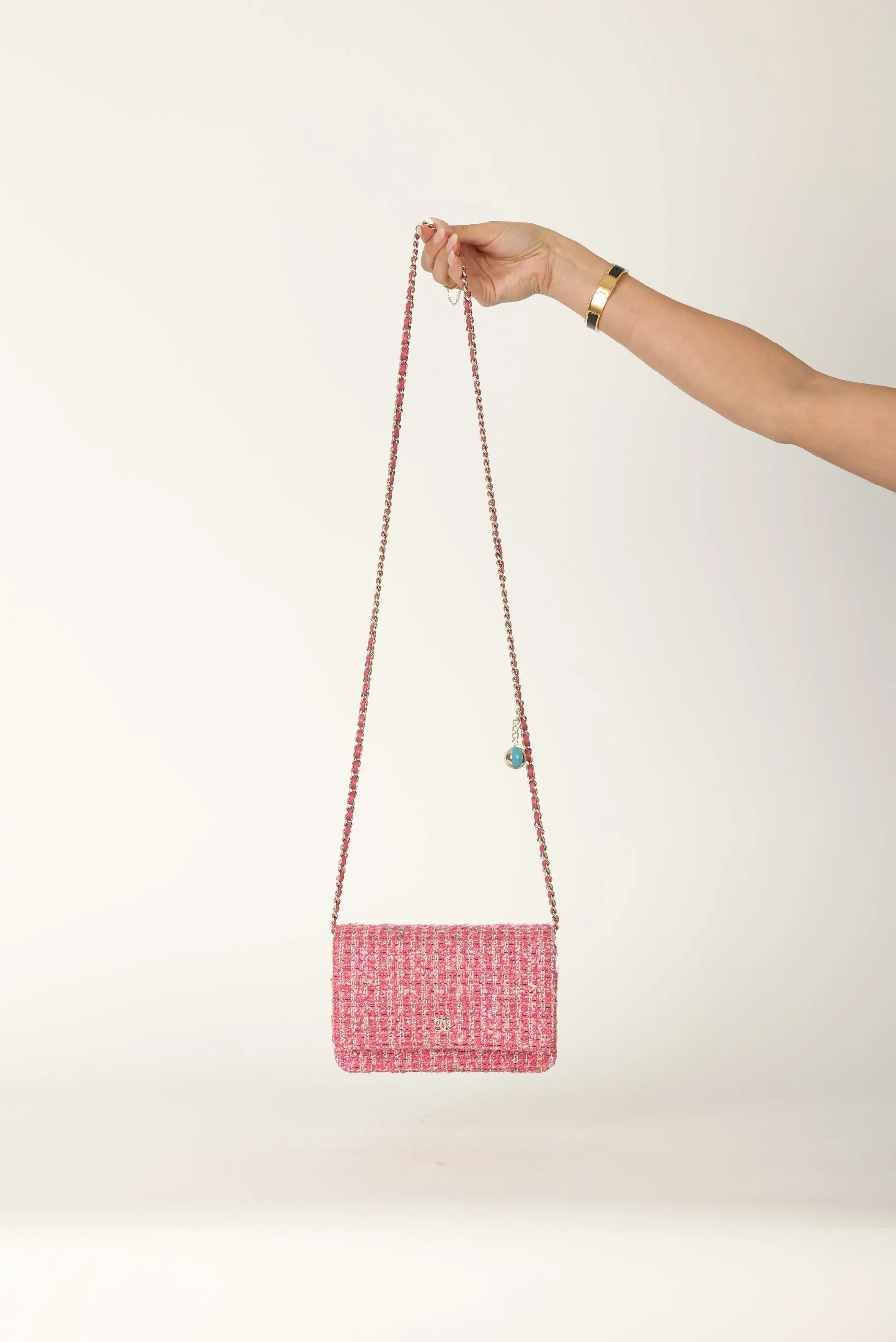 Chanel 2019 Tweed Wallet on Chain