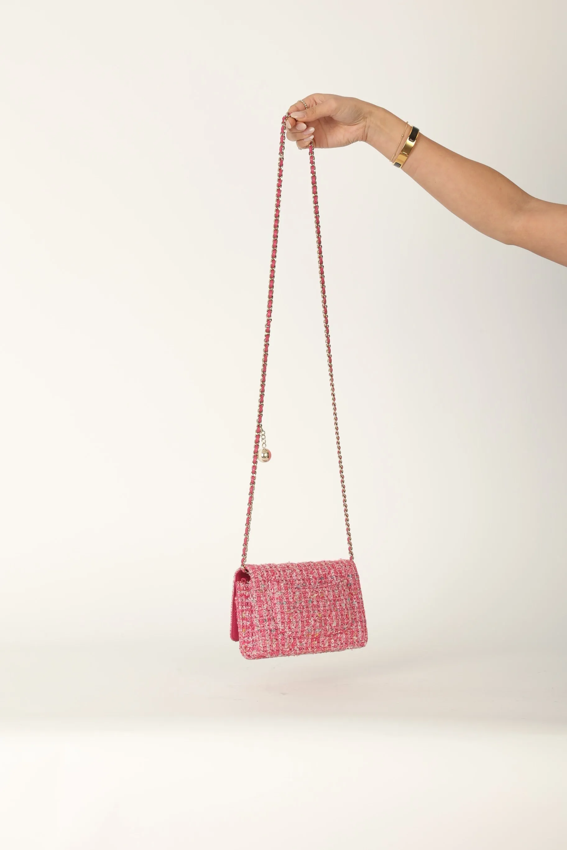 Chanel 2019 Tweed Wallet on Chain