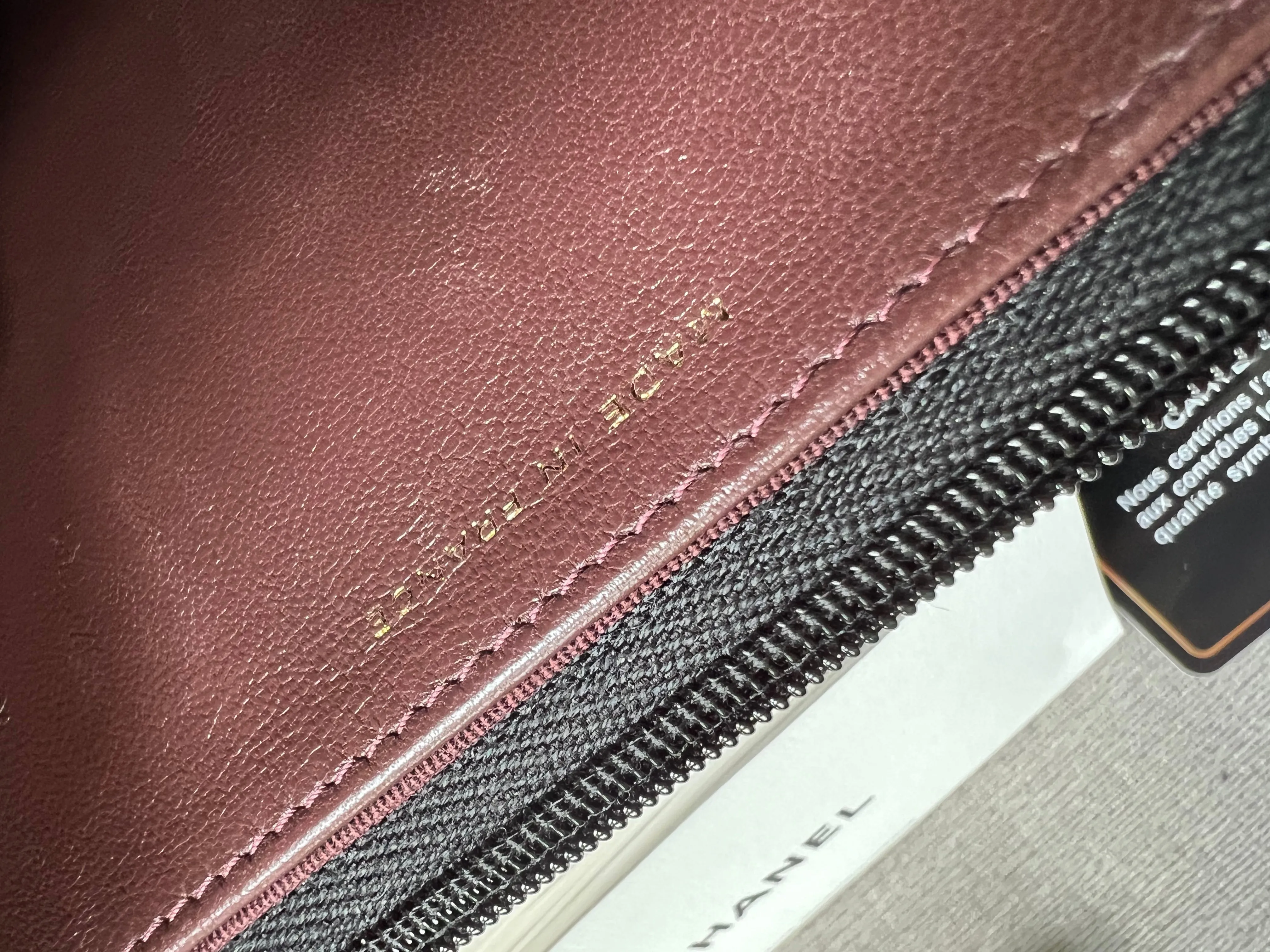 Chanel Black Lambskin Wallet on Chain with gold hardware (RRP £2,810)