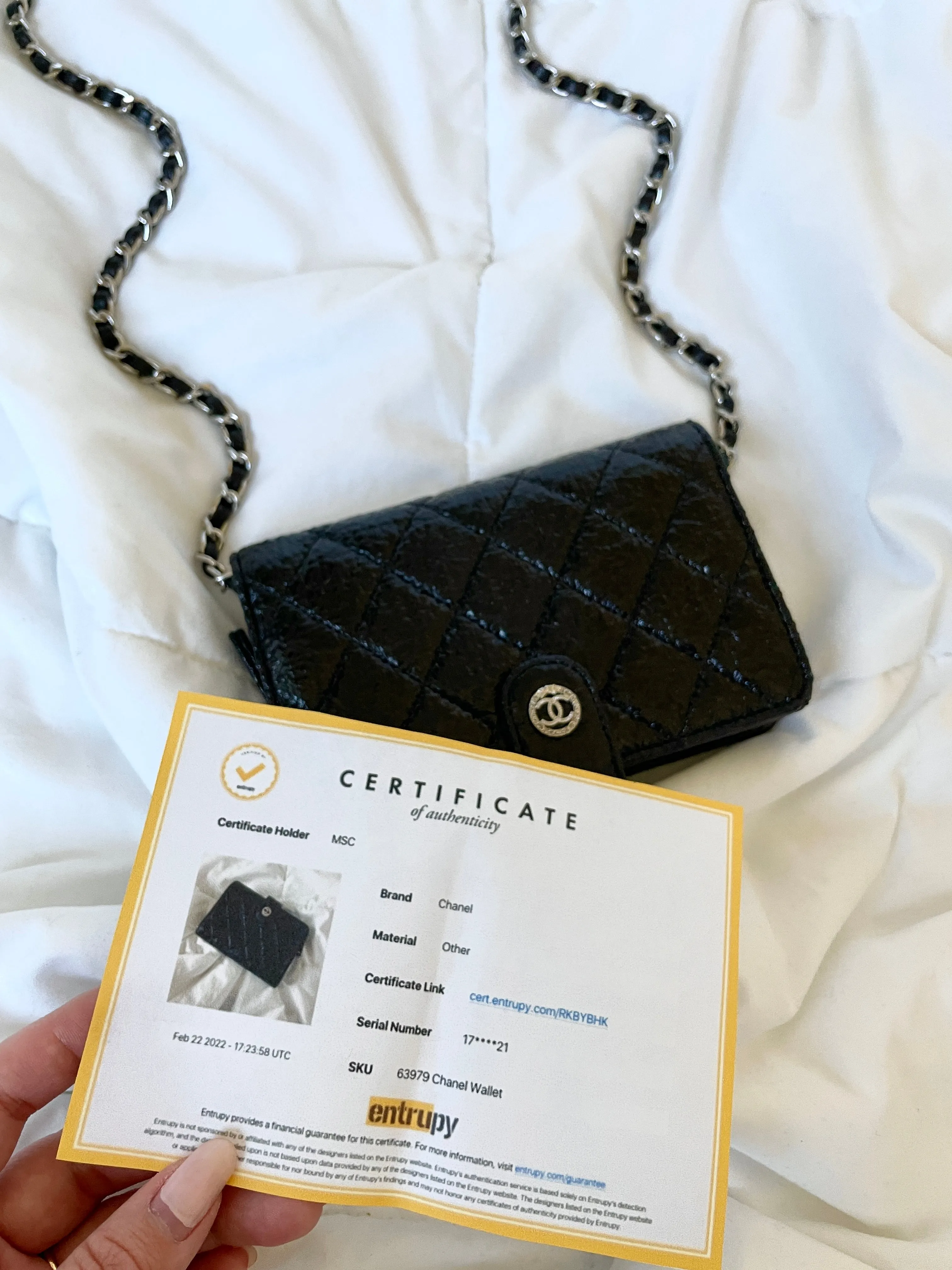 Chanel Wallet on Chain