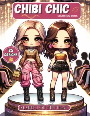 Chibi Chic Coloring Book