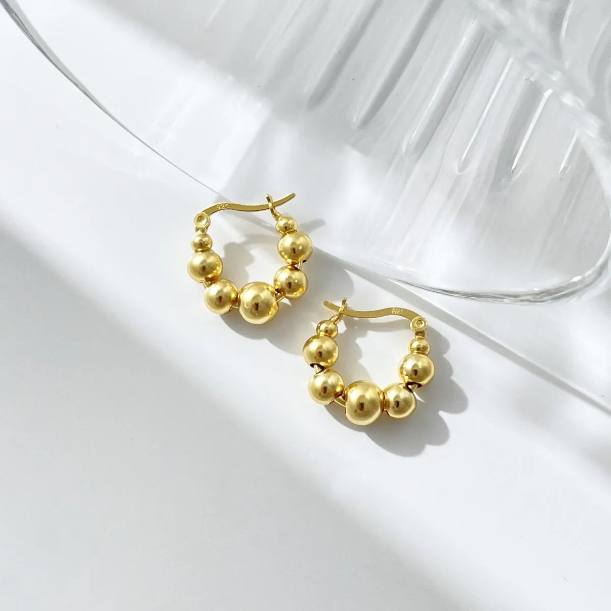 Chic Bubble Hoops