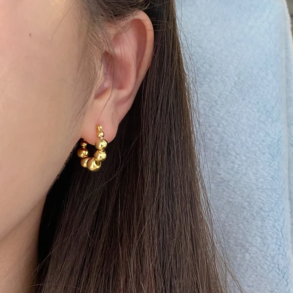Chic Bubble Hoops