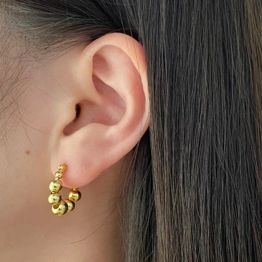 Chic Bubble Hoops