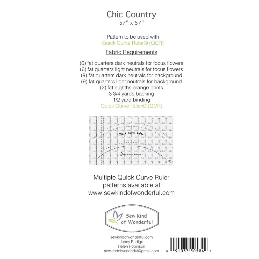 Chic Country Quilt Pattern