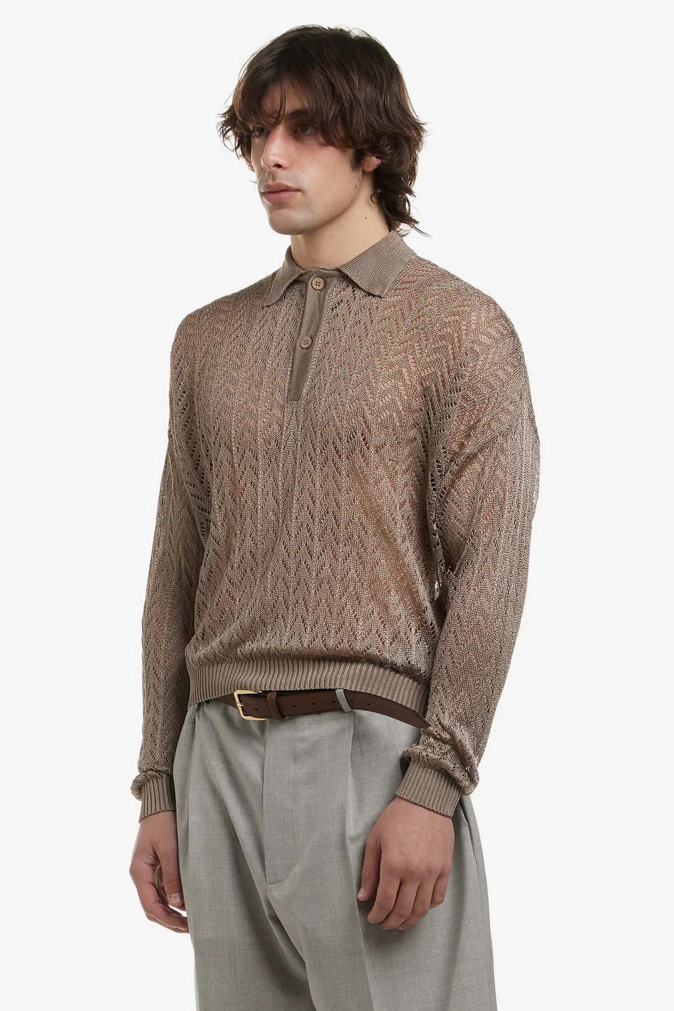 CHIC KNITTED POLO