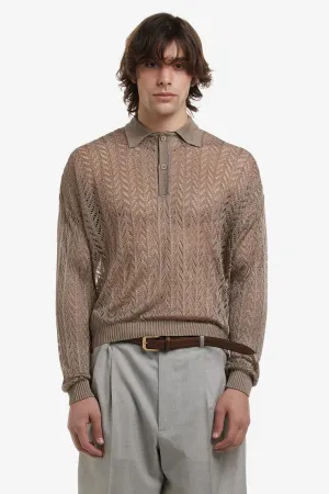 CHIC KNITTED POLO