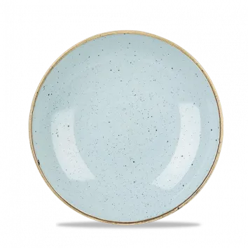 CHURCHILL STONECAST DUCK EGG COUPE BOWL, 7.25" BOX 12.