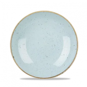 CHURCHILL STONECAST DUCK EGG COUPE BOWL, 7.25" BOX 12.