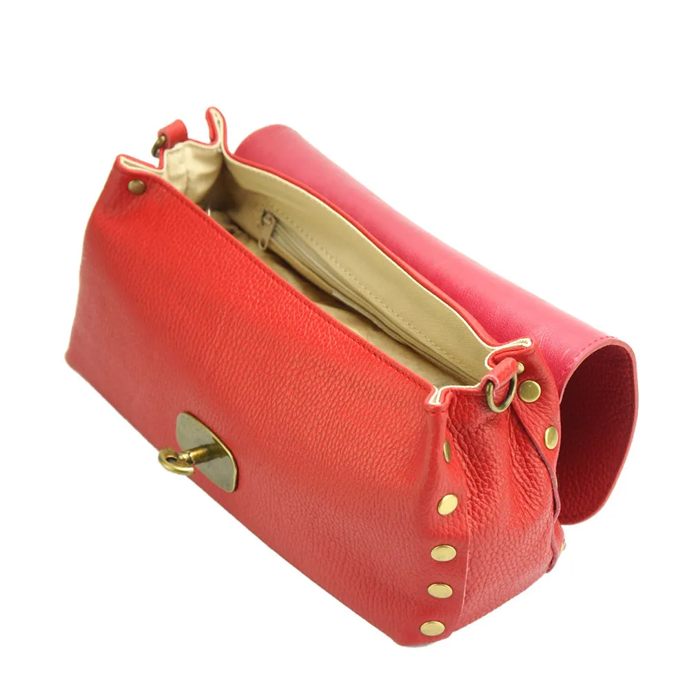 Cipressino leather Cross-body bag