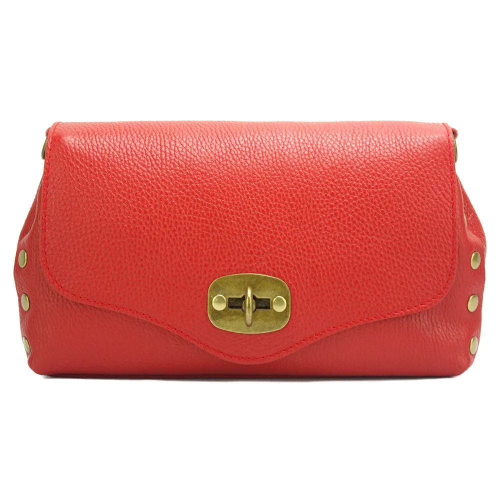 Cipressino leather Cross-body bag