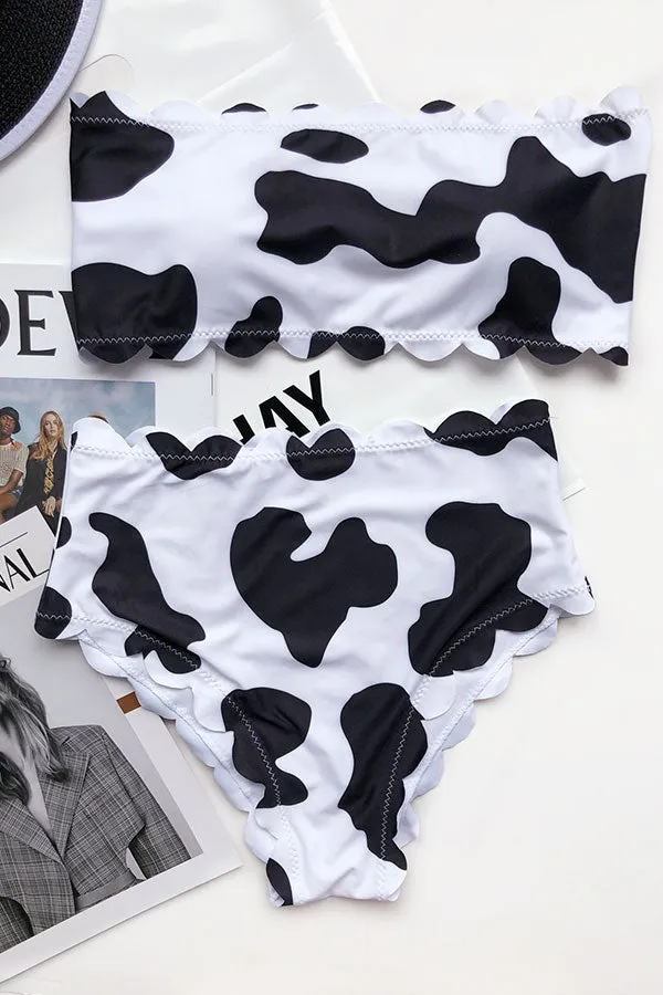 Cow Print Chic Bikini