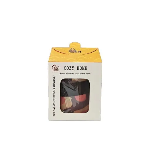 COZY HOME Foldable Shopping Bag 8x68cm x Random Colors will be delivered