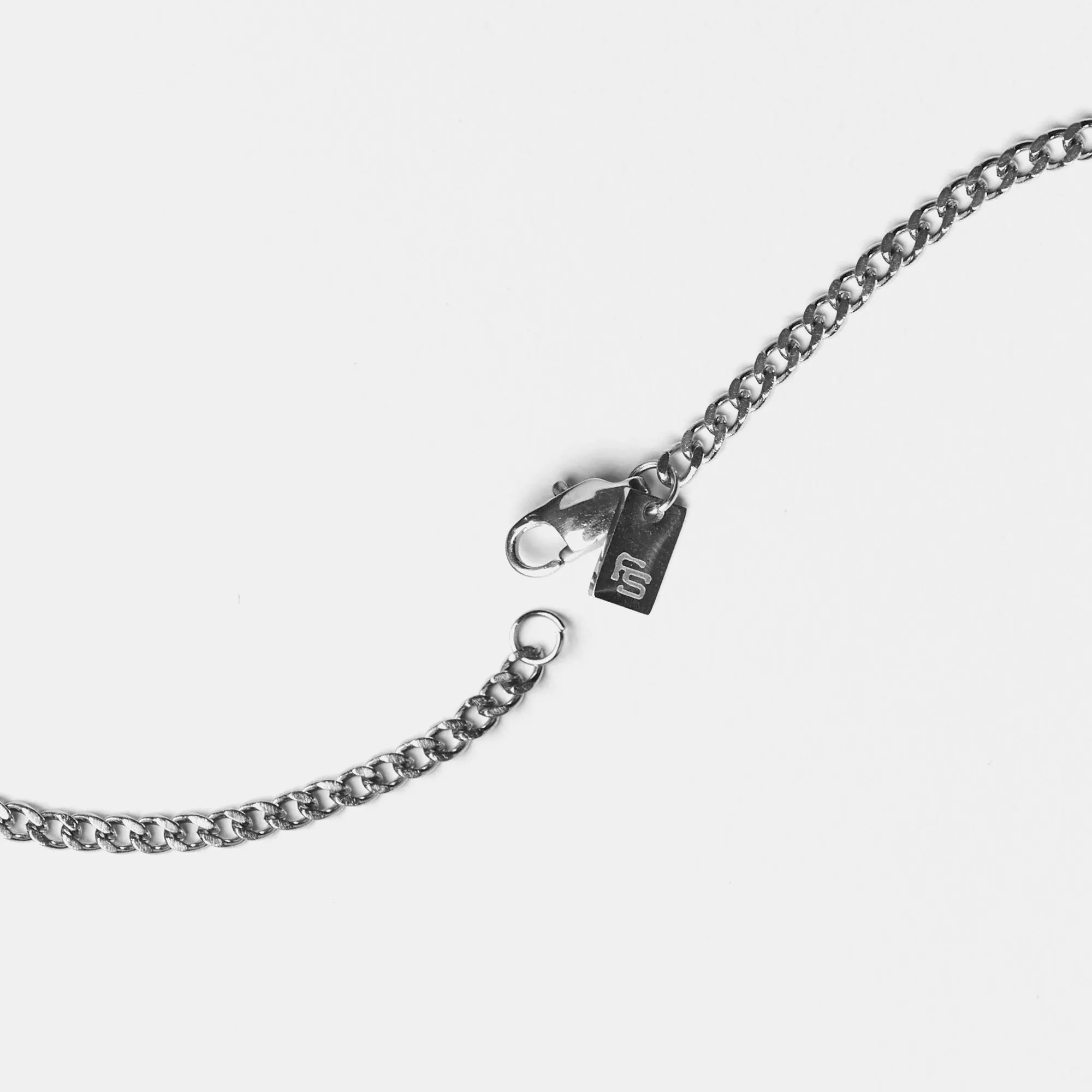 Cross Pendant Necklace | Silver