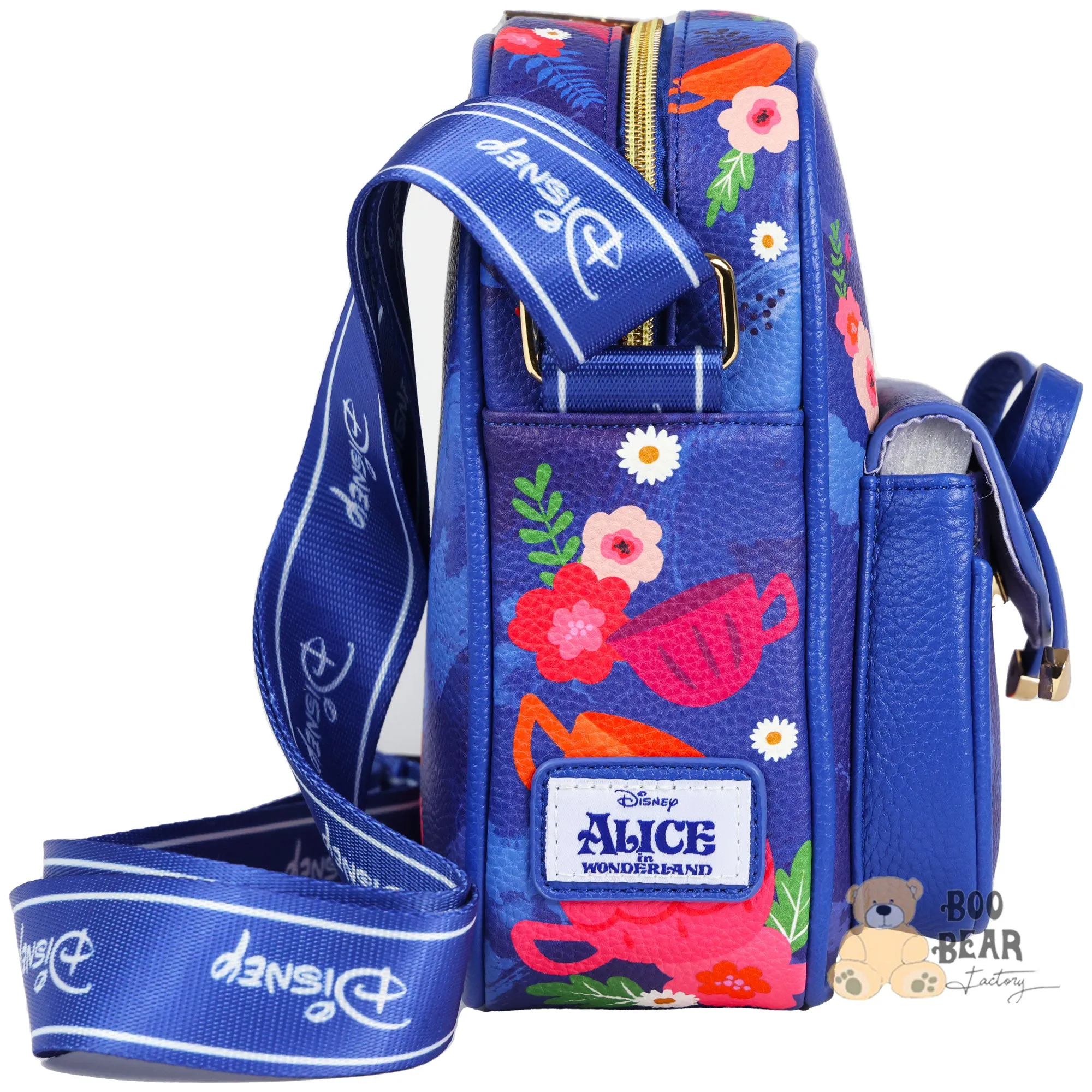 Disney Alice in Wonderland Crossbody Bag Blue Backpacks - $50 - BooBear