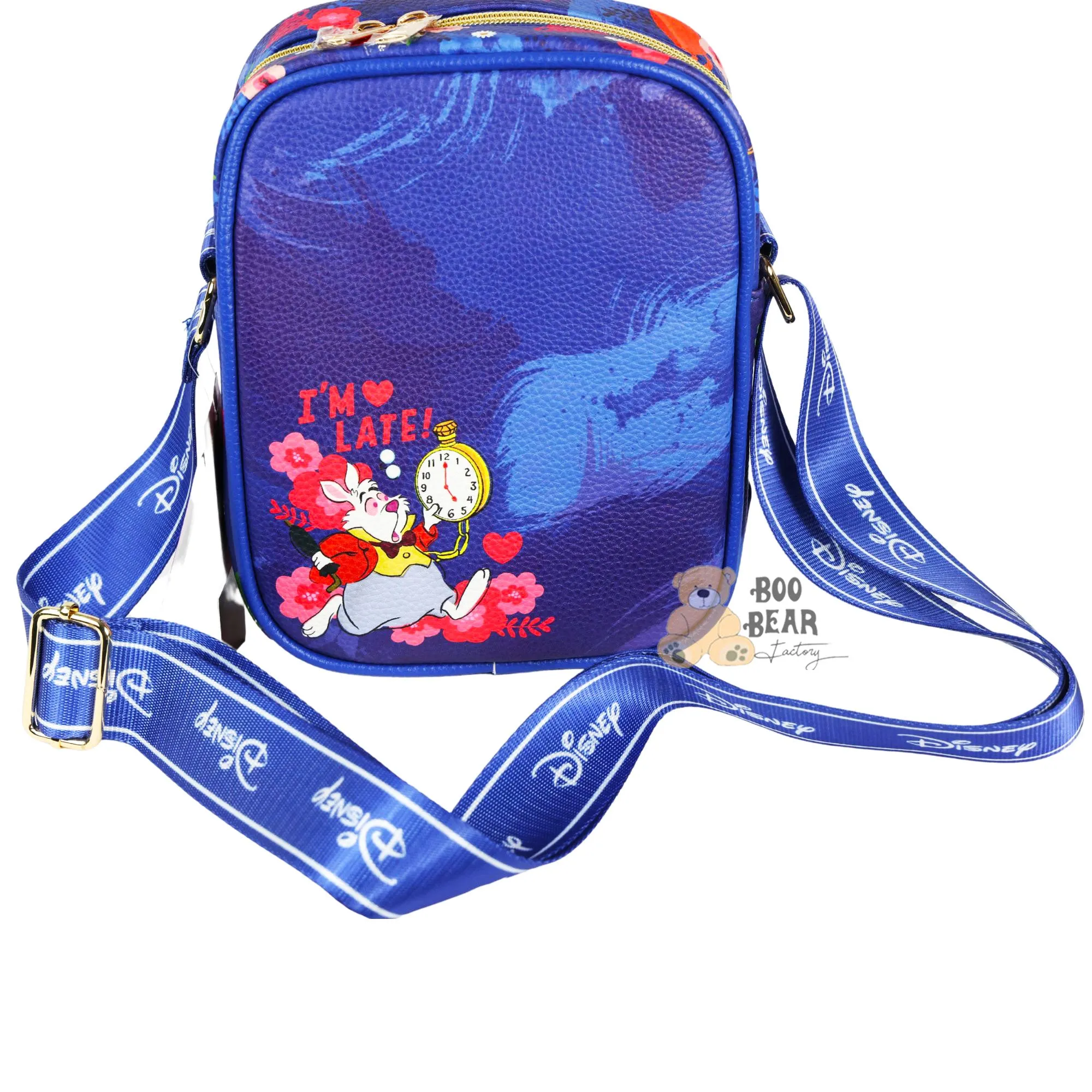Disney Alice in Wonderland Crossbody Bag Blue Backpacks - $50 - BooBear