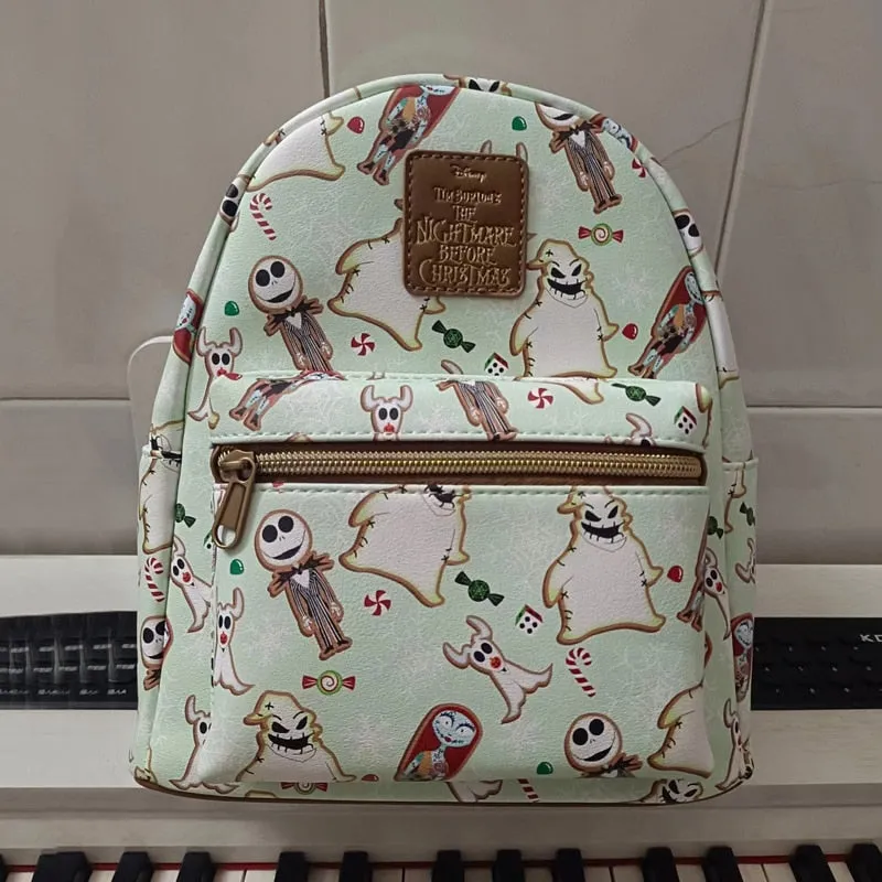 Disney PU Leather Stitch Women Backpack Loki Baby Yoda Lady Bags Toy Story 3 Alien Children Schoolbag Brand Handbag For Girls