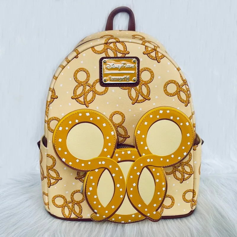 Disney PU Leather Stitch Women Backpack Loki Baby Yoda Lady Bags Toy Story 3 Alien Children Schoolbag Brand Handbag For Girls