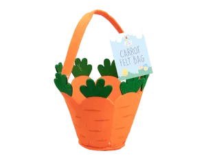 Easter Felt Carrot Bag