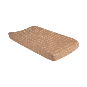 Ezra Quilted Change Pad Cover – Copper Dash