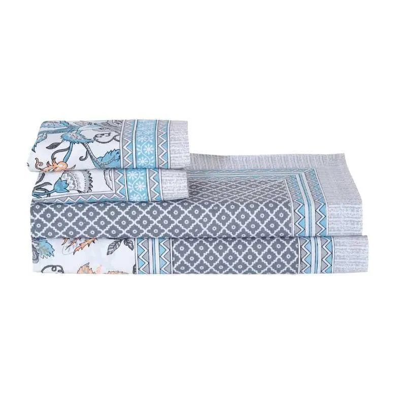 Floral Boho Chic Bedsheet