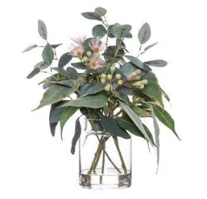 Flowering Eucy Mix - Pail Vase 43cm
