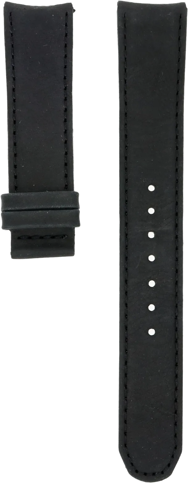 Formex XL Essence Butterfly Black Leather Strap 22mm
