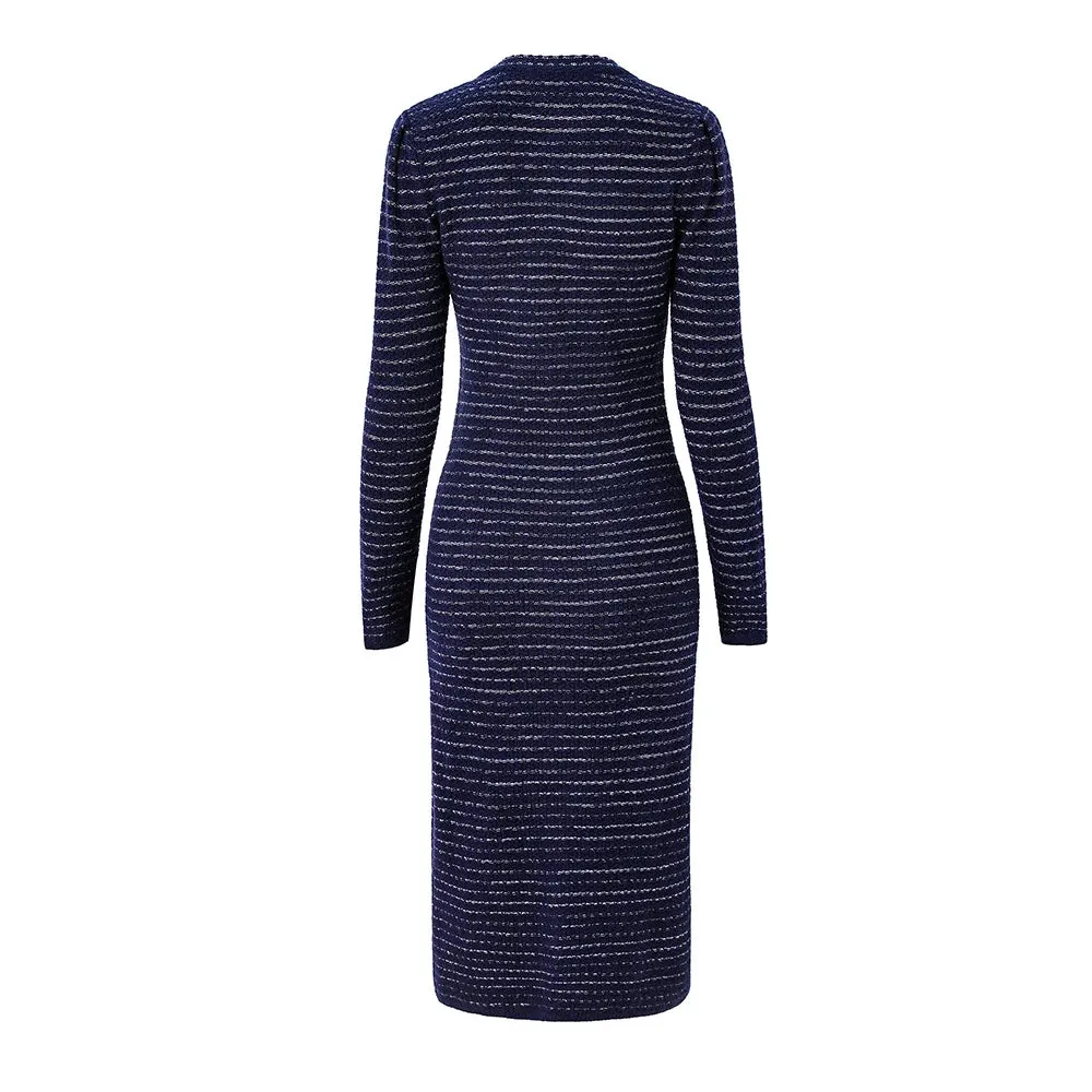 French Chic Midi Dress