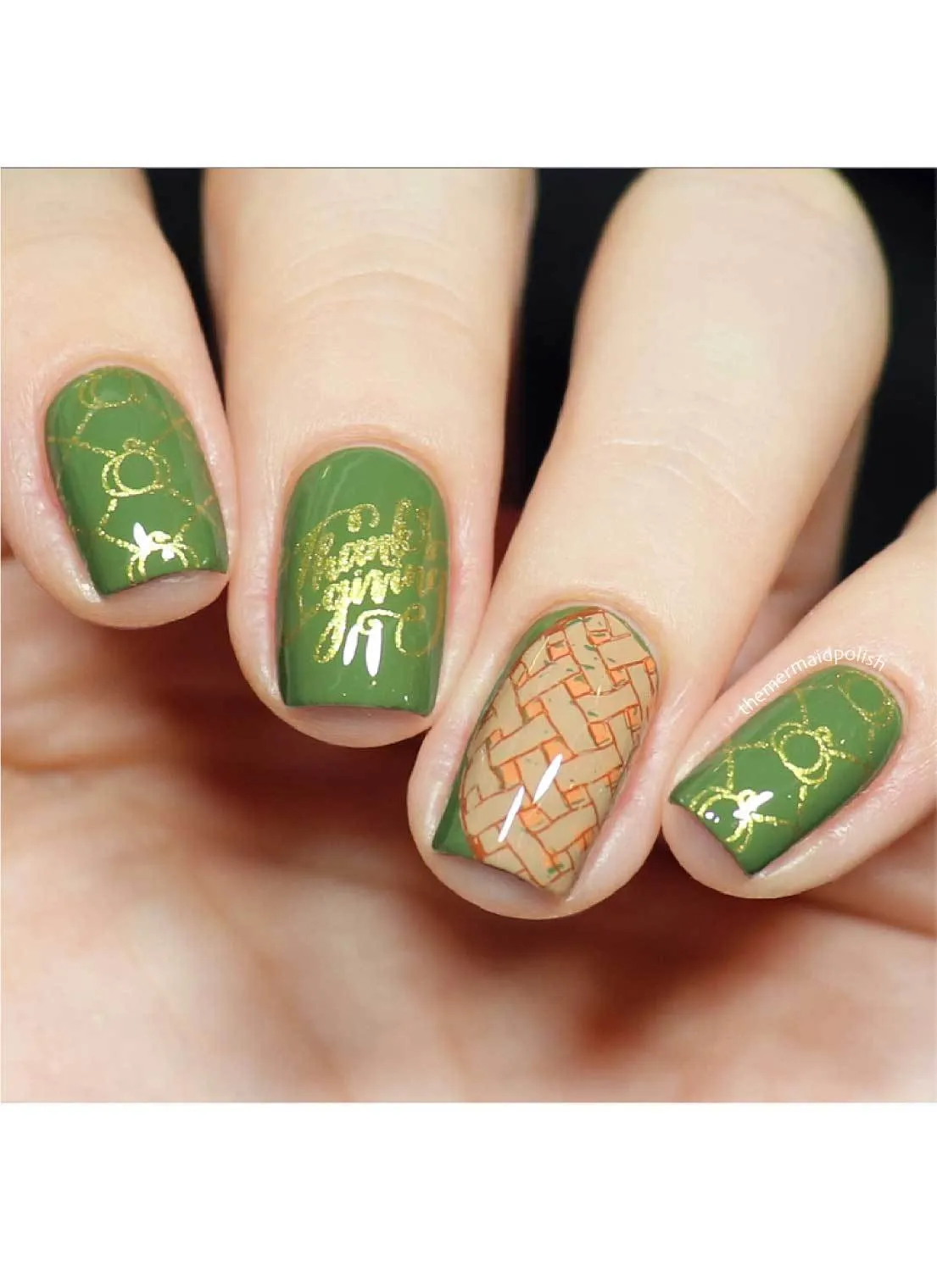 Give Thanks 2 - Uber Chic Mini Stamping Plate