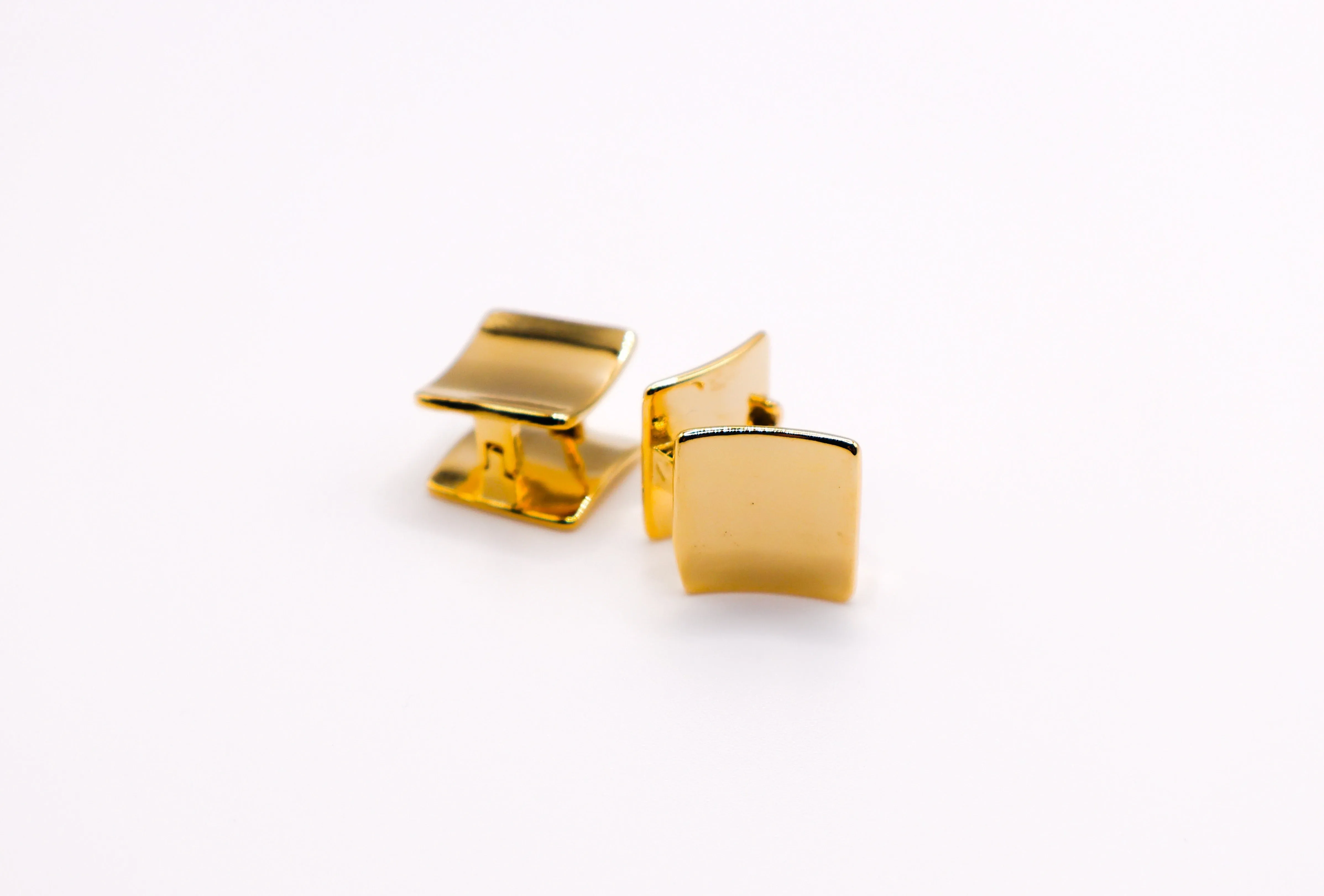 Golden Chic Dots Earrings