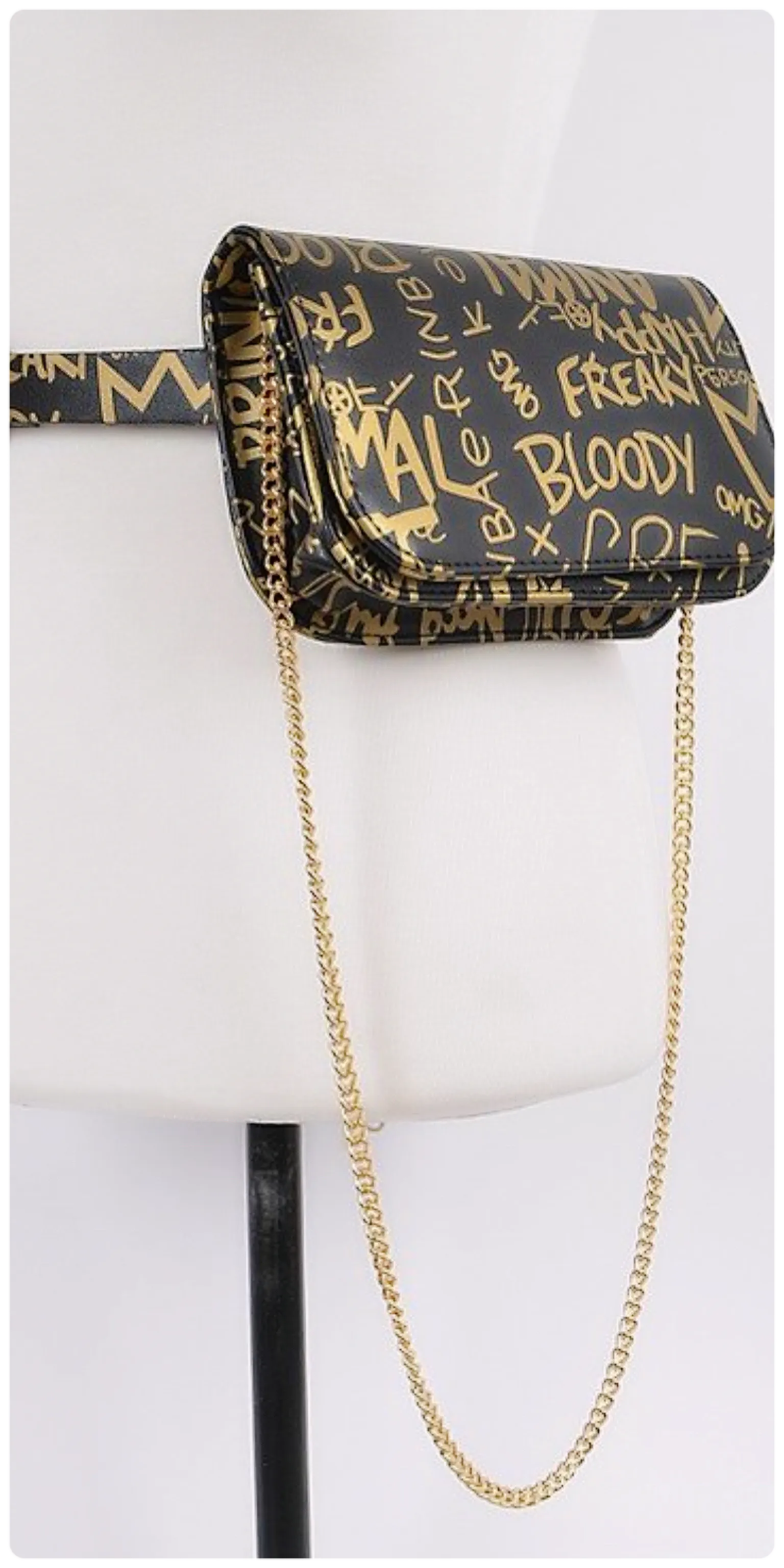 Graffiti Waist Belt Bag