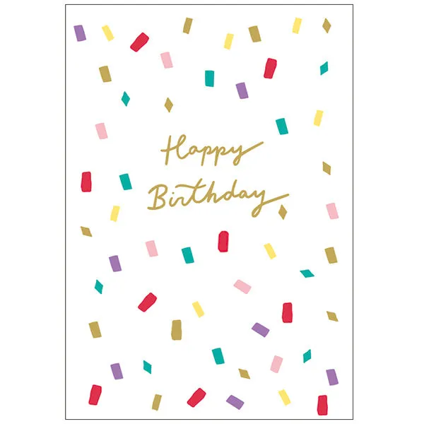 Greeting Life Birthday Press Card Chic MM-296