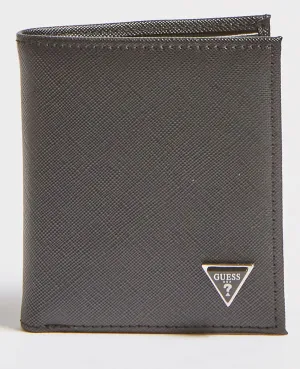 Guess Certosa Wallet In Black For Men