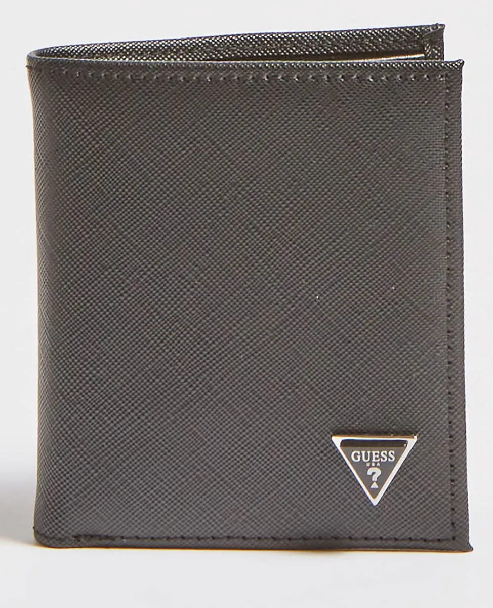 Guess Certosa Wallet In Black For Men