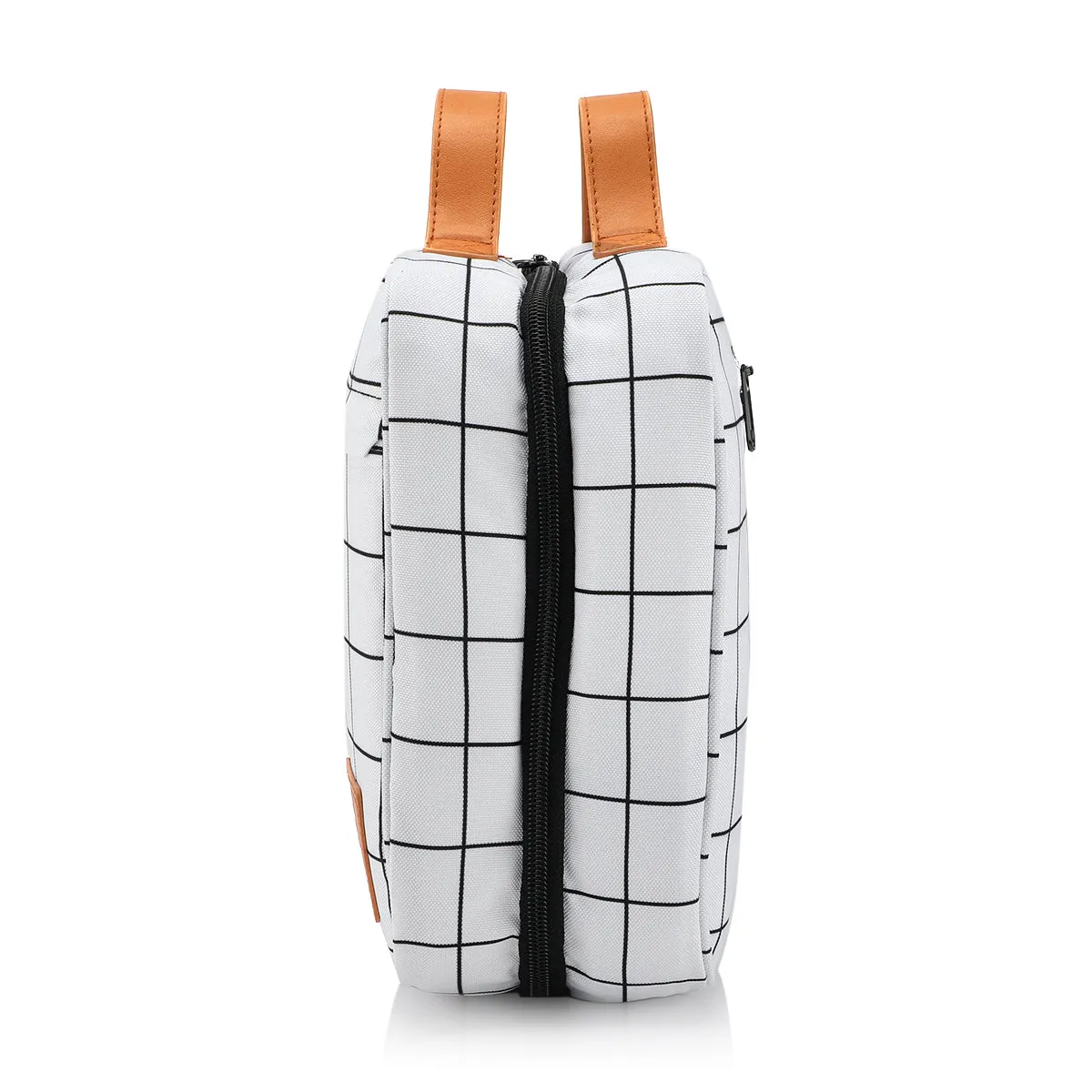 Hanging Toiletry Bag - Black & White
