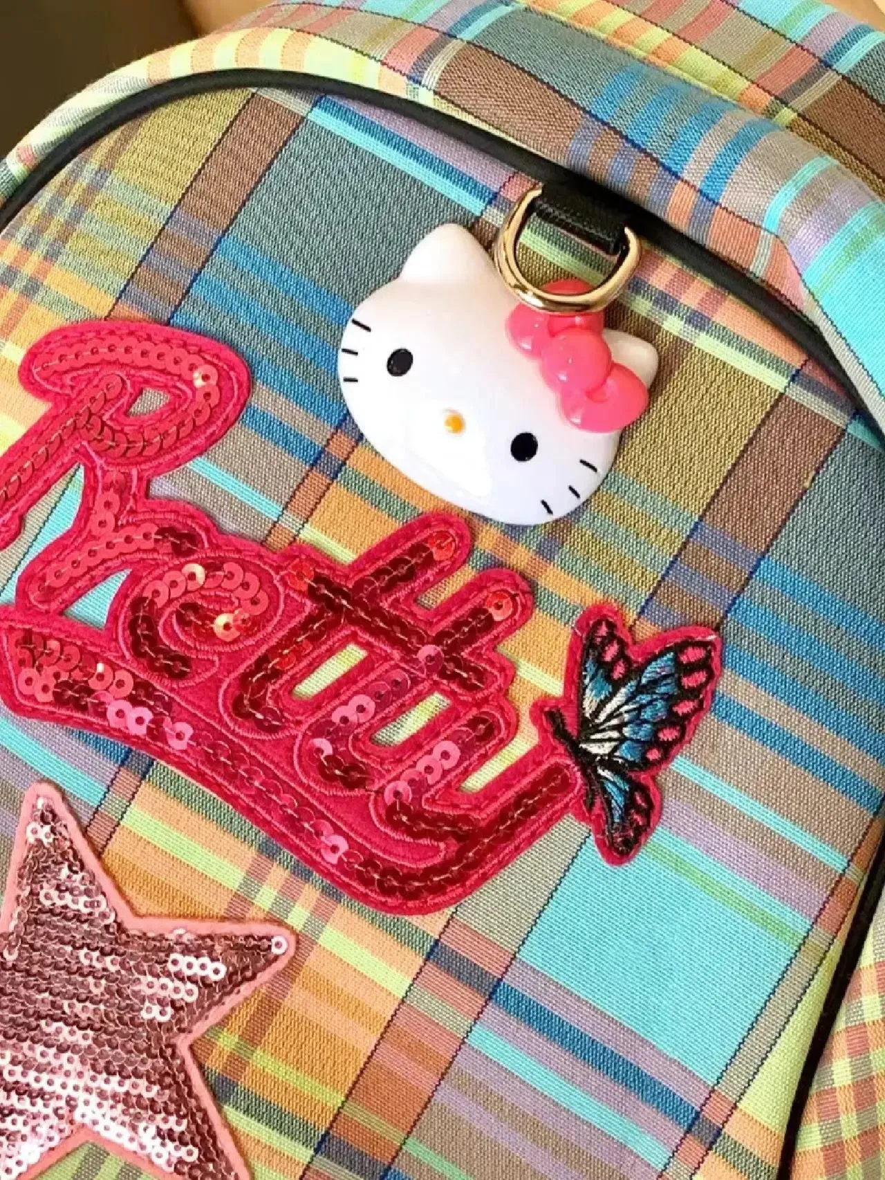 Hello Kitty Backpack Laptop Bag Lightweight and Cute with Large Capacity