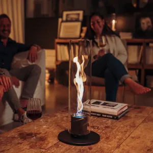 Höfats SPIN 1200 Tabletop Fireplace Black