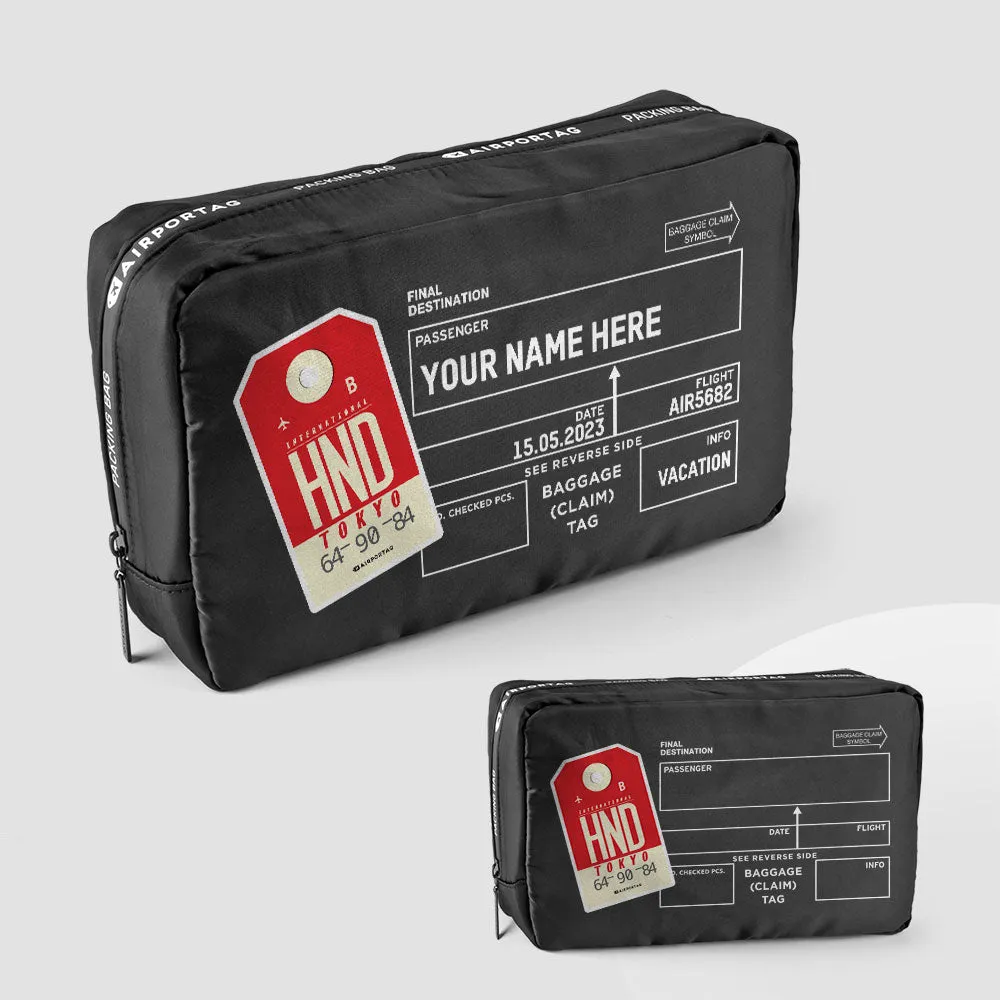 HND - Packing Bag