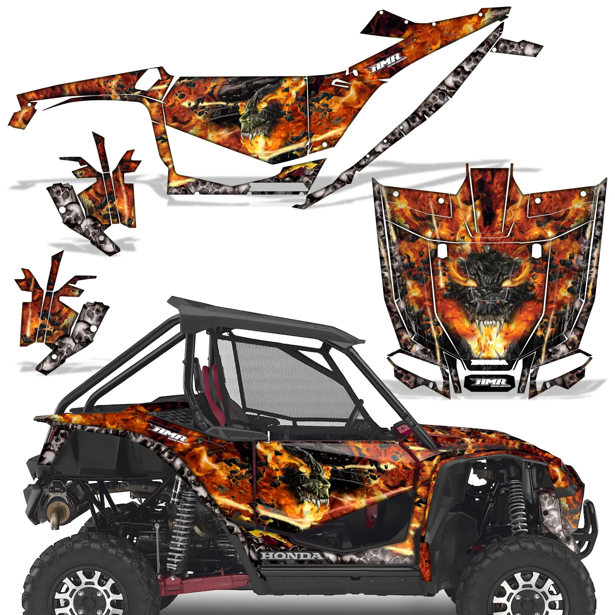 Honda Talon 1000X 2-Door Graphics