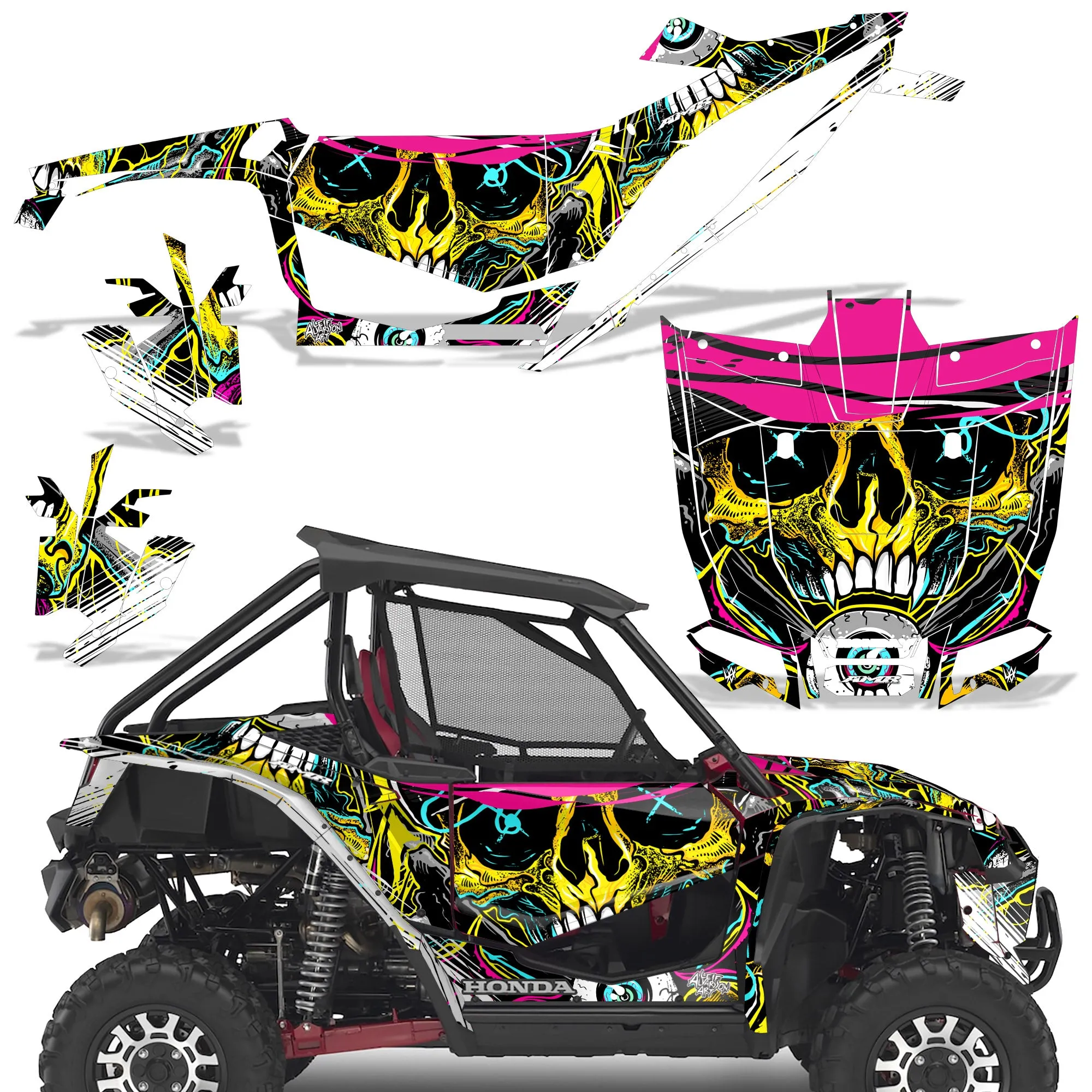 Honda Talon 1000X 2-Door Graphics