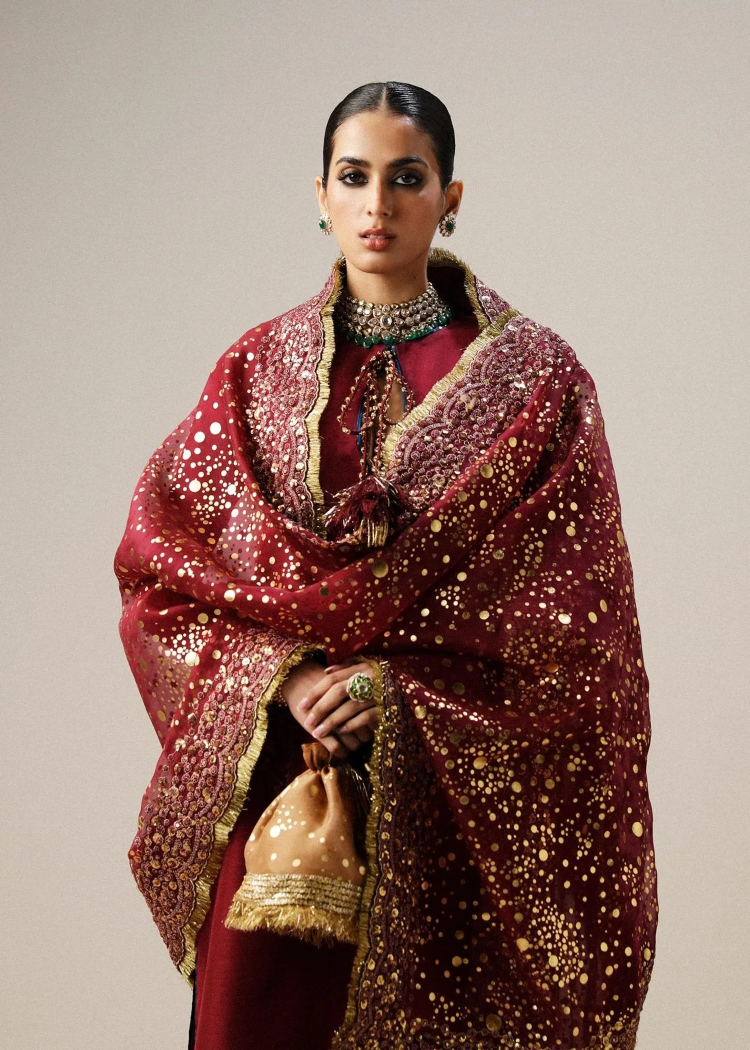 Hussain Rehar | LUXURY PRET A/W 2024 | Surkh