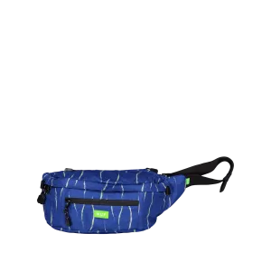 Hyde Print Waist Bag Blue