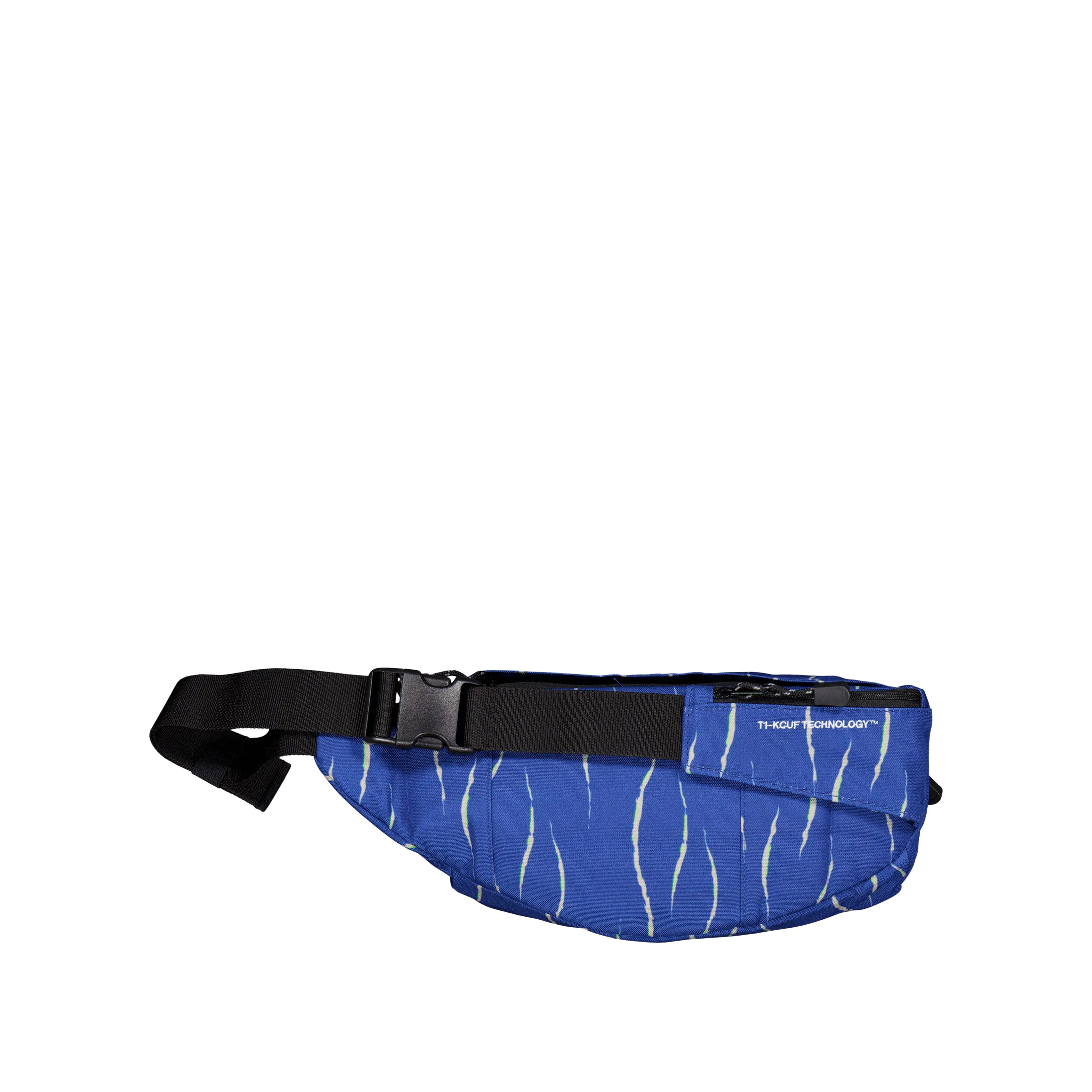 Hyde Print Waist Bag Blue