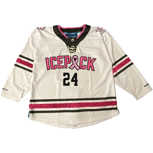 Icepack Hockey Breast Cancer Awareness Jersey