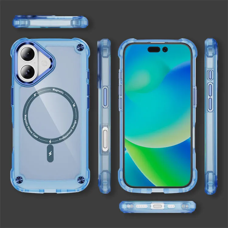 iPhone 16 Series Wave Armor Matte Magsafe Shield Case