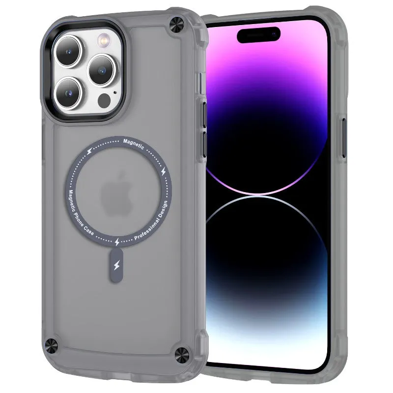 iPhone 16 Series Wave Armor Matte Magsafe Shield Case