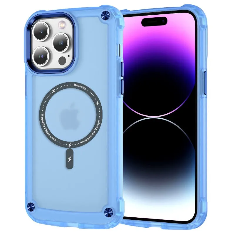 iPhone 16 Series Wave Armor Matte Magsafe Shield Case