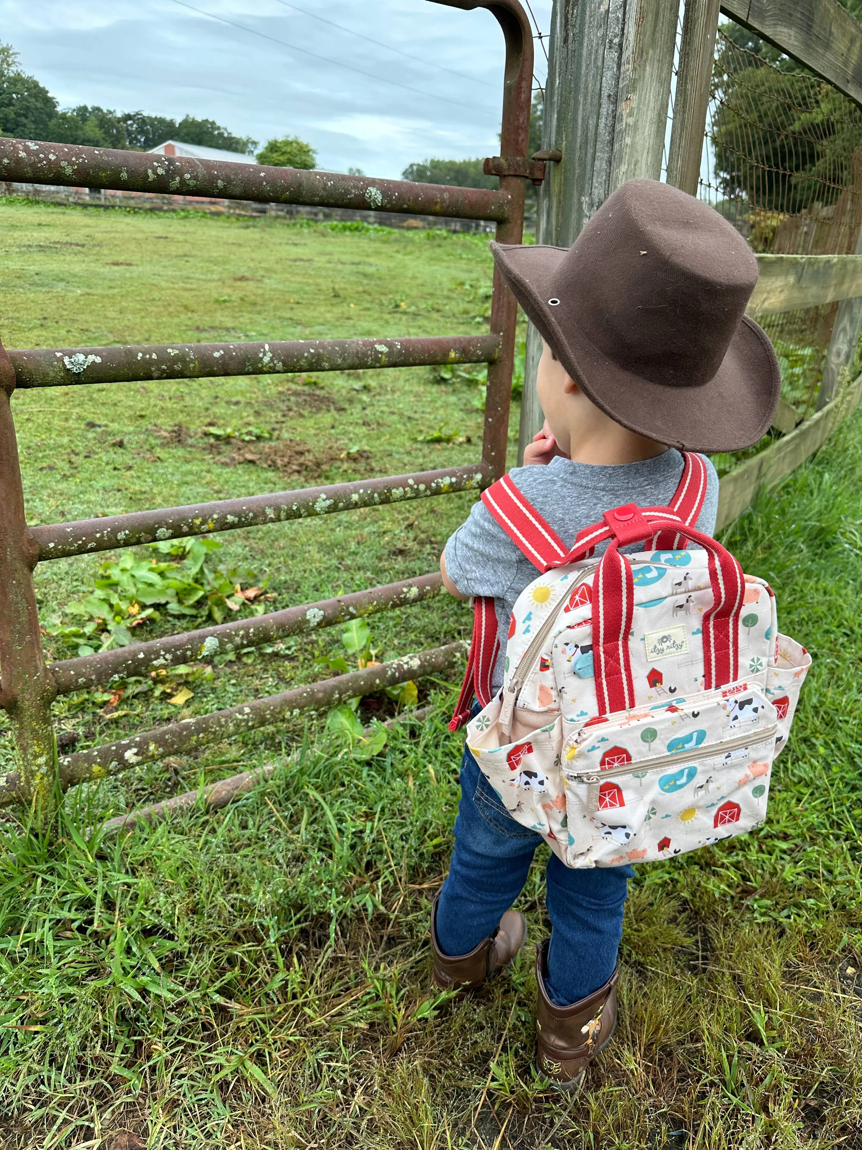 Itzy Bitzy Backpack - Farm