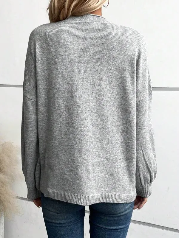 Ivyshape | Chic Plain Cardigan